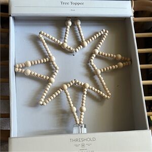 Studio McGee Beaded Star Tree Topper